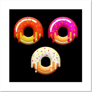 Funny Donuts Posters and Art